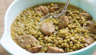 Petit Pois + rognon+  Pain