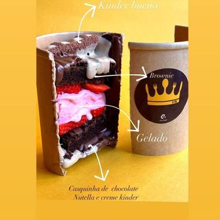 O TAL COPO TRUFADO KINDER BUENO