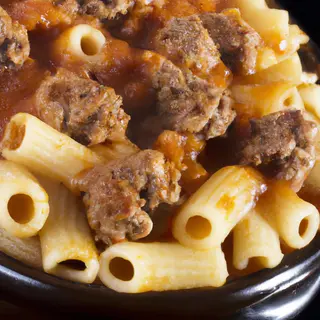 Macarrones Boloñesa