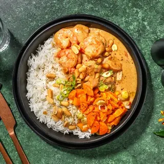 Saté au crevettes