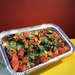  ბოსტნეულის სალათი  გრილზე