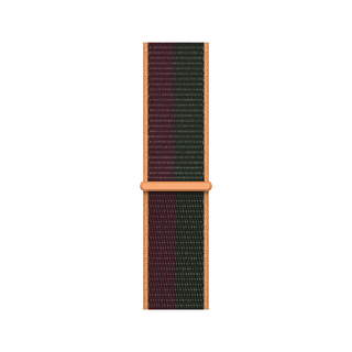 Dark Cherry/Forest Green Sport Loop - Regular