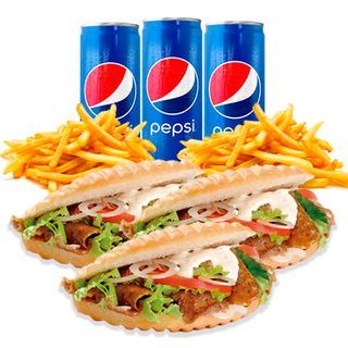 Super Combo Kebab (3 Uds.)