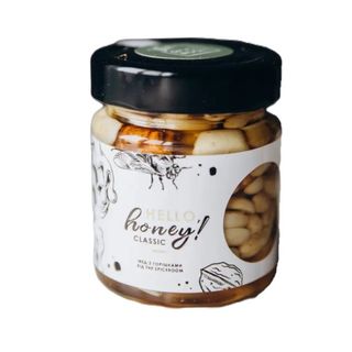 Мед класичний з горіхами (230г)