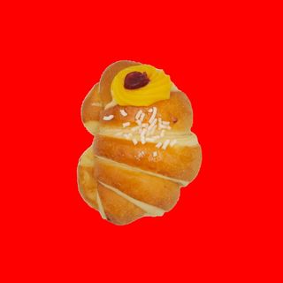 Cornetto ischitano crema e amarena