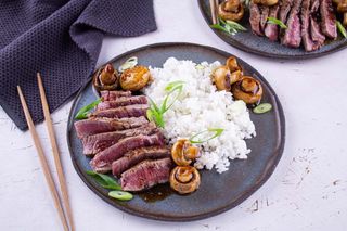 Rôti De Bœuf Sauce Champignon