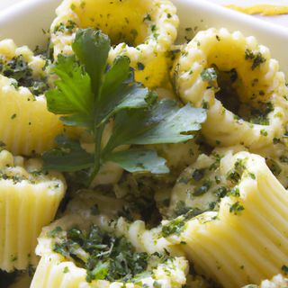 Aglio E Olio Con Pasta Rellena