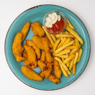 Piletina 4 vrste sira s rižom