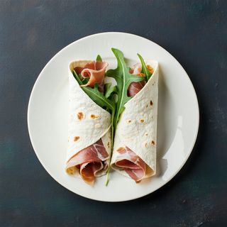 Тортила с прошуто кото