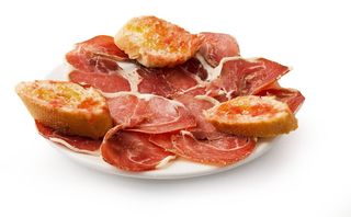 Tapa De Jamón Del País