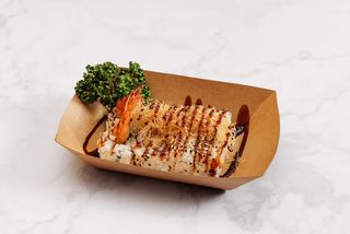 50. Uramaki Gambero Fritto