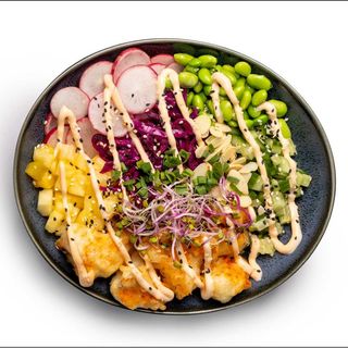 Happy flower bowl duży