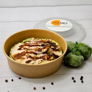 Картопляно-шпинатне пюре з куркою 350 г (Страва заморожена)