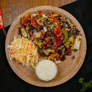 Warzywa z Grzybami Azjatyckimi