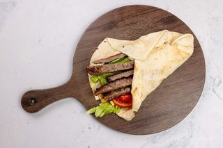 Tortilja slavonski burger