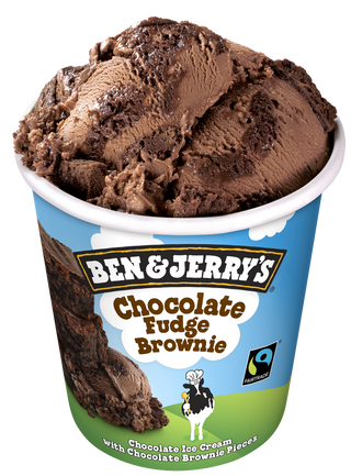 B&J CHOCOLATE FUDGE BROWNIE 465 ML