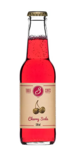 Three Cents Soda Pink Cherry