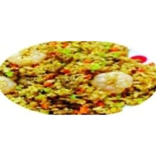 Arroz Frito De Yangzhou Con Carne Y Gambas
