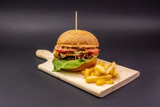 Standard beef burger