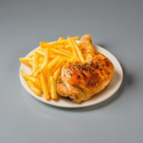Medio Pollo Asado
