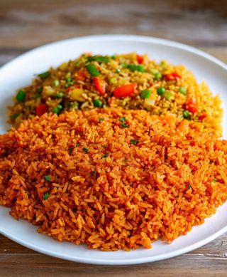 Fried  & Jollof Rice (Per Portion)