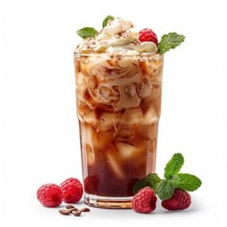 Ice Coffe cu zmeură