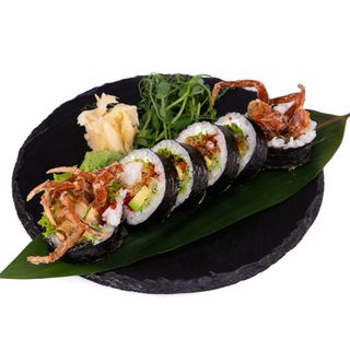 Ft. ze smażonym krabem soft shell