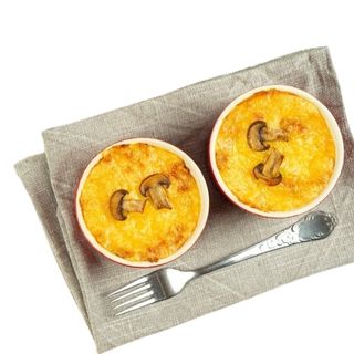 champiñón gratinado