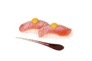 Spicy flambé maguro 2 pezzi