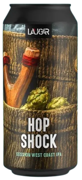 Hop Shock Laugar Lata 44 cl.