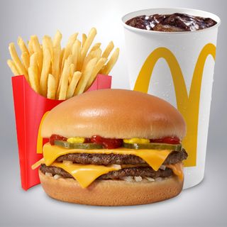 Double Cheeseburger McMenu