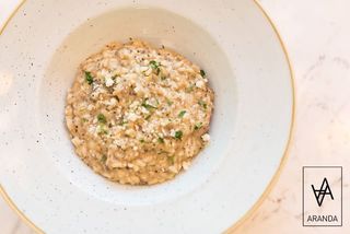 Risotto de Rabo de vaca y trufa