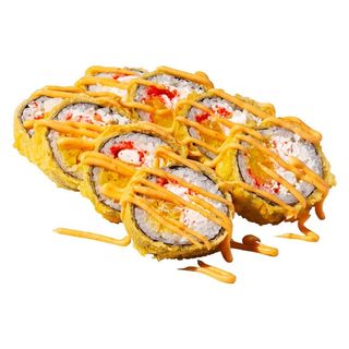 Roll w tempurze z krewetką