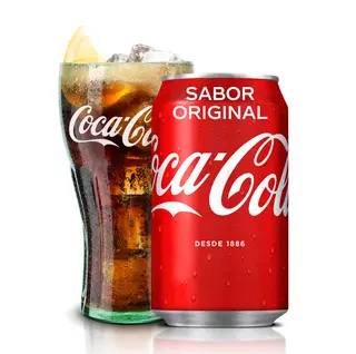 Coca-Cola Sabor Original lata 330ml.