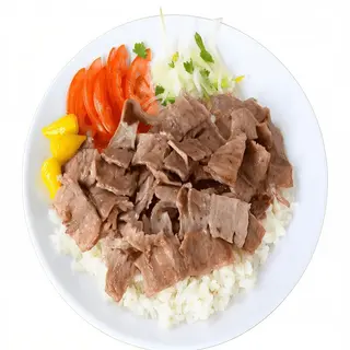 Plato Pollo Con Arroz