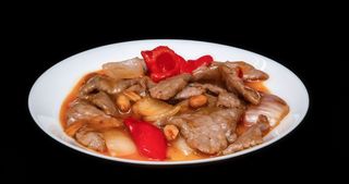 124. Manzo in salsa piccante