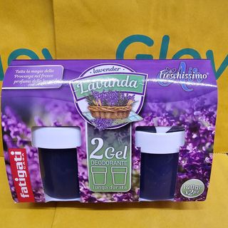 Deodorante gel x 2 