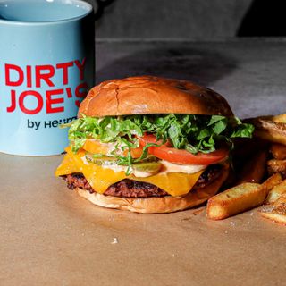 American classic Vegan Cheese Burger & Fries