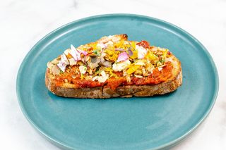 Tosta De Sobrasada Con Miel