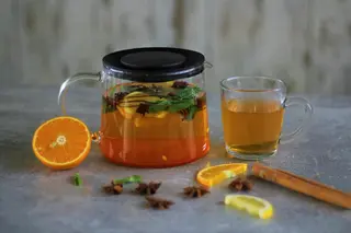 Манго маракуйя чайник чая (1,5 л.)