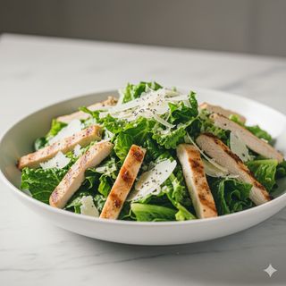 Insalata con pollo menù 