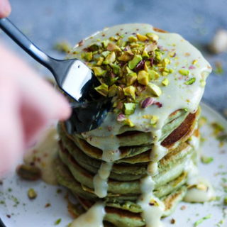 Pancake Matcha & Pistachio
