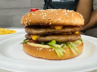 Doppio cheeseburger singolo