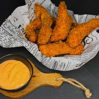 Crispy picant + Sos la alegere