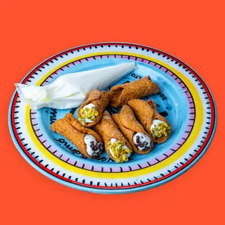 Mini cannoli siciliani