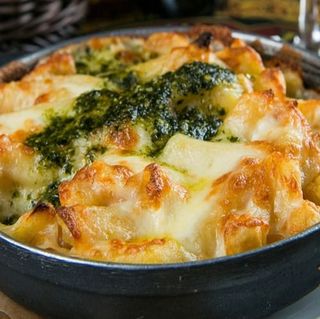 Patatas Gratinadas Al Pesto