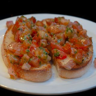 Pan Ajo y Tomate