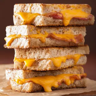 Sándwich De York, Queso Y Bacon