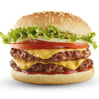 Hamburguesa Doble De Queso
