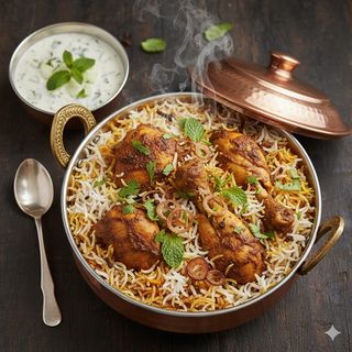 Chicken biryani - 1 porzione